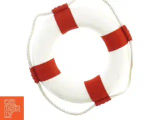 Redningskrans i stof (til leg/pynt) (str. 14 cm)
