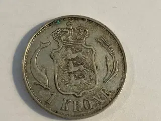 1 krone 1898 Danmark - Dårlig stand