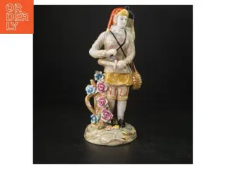 Porcelænsfigur af vandbærer (str. 27 cm)