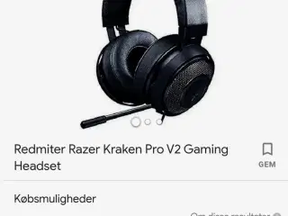 Razer Kraken Pro V2 Oval Headset