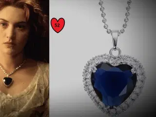 * Sterlingsølv; Titanic-halskæden ♥