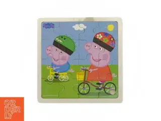 Peppa Gris puslespil fra Gurli Gris (str. 21 x 21 cm)