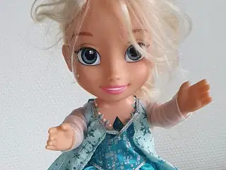 Elsa dukke med mikrofon