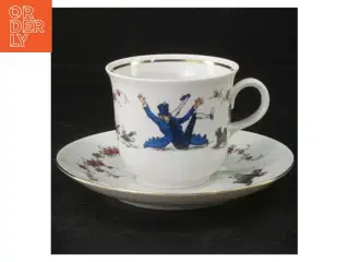 Porcelænskop og underkop