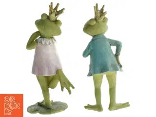 Frø prins og prinsesse dekoration (str. 16 cm)