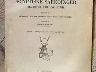 Billeder malede paa ægyptiske sarkofager (1919)