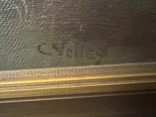 Maleri fra C Veilsø 140 X 95
