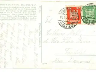 Elbtunnel Hamburg-Steinwärder 1926