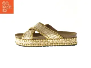 Flade sandaler med flettet strop fra VIRUCCI (str. 37 )