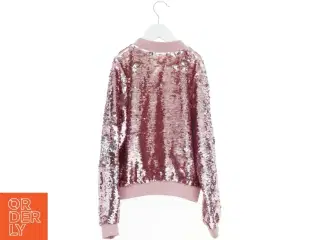 Pink pallietjakke med lynlås fra H&M (str. 140)