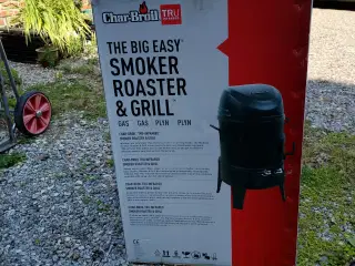 Gas og smoker grill