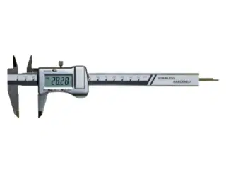 MIB digital skydelære 150 mm, metalhus On/off, mm/inch