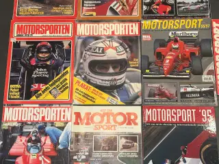 Samling af motorsportsblade sælges – Motorsporten,