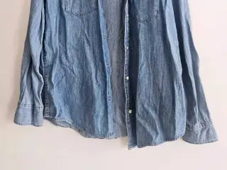 ZARA blå skjorte/jakke størrelse S
