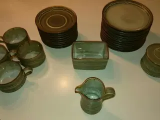 Bing og Grøndahl grønt Rune stoneware