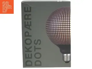 Dekorativ LED pære (str. 170x125 mm)