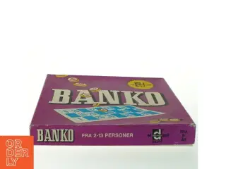 Brætspil &#39;Banko&#39; (str. 24,5 x 24,5 cm)