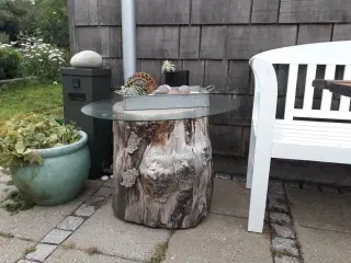 Træstub bord