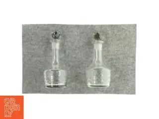 Karaffel i glas (2 styks) (str. H 20 CM)