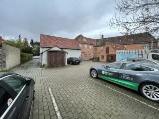 Parkering i baggård