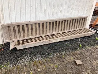 2 stk. entreprenør alu ramper i kraftig model.