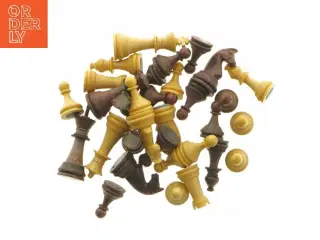 Magnetisk skakbrikker (str. 2,5-5 cm)