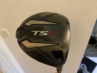 Titleist TS2 Driver 9,5 gr med justerbart loft 