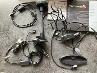 TOMTOM navigation + tilbehør 