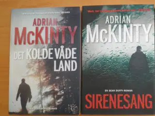 2 krimier af Adrian McKinty - Kr. 50 i alt