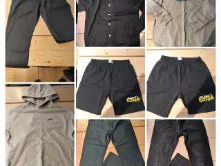 Masser af mærketøj . En del af det aldrig brugt