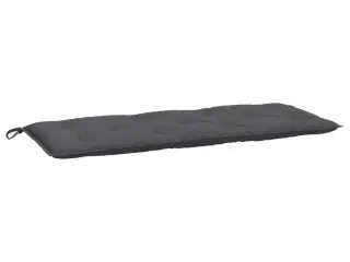 Hynder til havebænk 2 stk. 120x50x7 cm oxfordstof antracitgrå