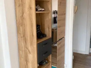 Skoskab / Entrémøbel med spejl