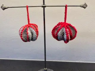 Hæklede julekugler