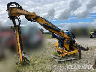 Armklipper Bomford Buzzard med slagleklippehoved