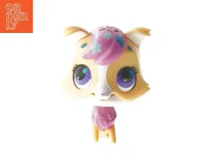 LPS figur i lilla og lyseblå farver fra Littlest Petshop (str. 7 cm)