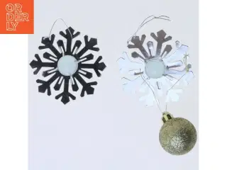 Holmegaard !!Snefnug julepynt (str. Ø 6 cm)