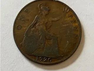One Penny 1920 England