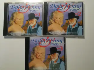 3 cd Dolly Parton /Kenny Rogers 1-2-3