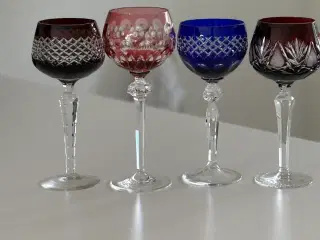 Crystal Wine glass -Colored