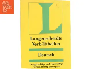 Langenscheidts Verb-Tabellen Deutsch af Heinz F. Wendt (Bog)