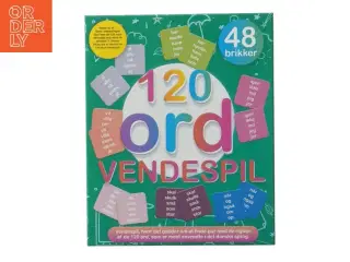 120 ord vendespil fra 1 Play (str. 48 brikker)