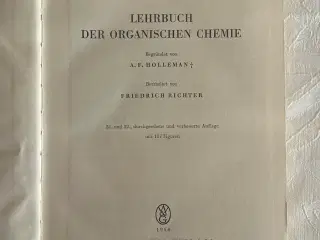 A.F. Holleman: Lehrbuch der organischen Chemie