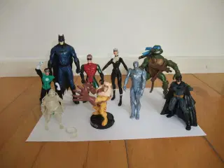 Forskellige Super Helte Figurer