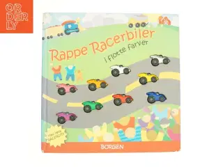 Rappe racerbiler i flotte farver (Bog)