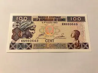 100 Francs Guinea 1998