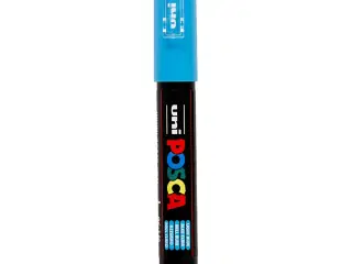 Posca Tusch, PC-1M, streg 0,7 mm, extra-fine, lyseblå, 1 stk.