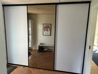 Skydelåger HTH hvidfolieret 3 stk