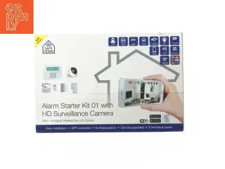 Alarm Starter Kit med overvågningskamera fra Safe Home