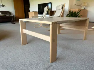 Sofabord sæbebehandlet bøg  