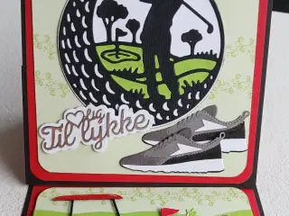 Kort med golf tema sælges